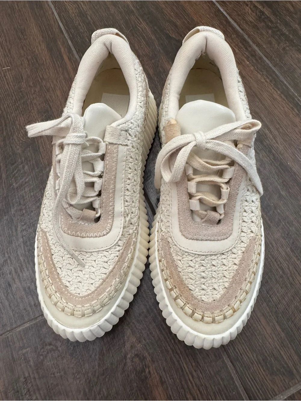 Dolce vita platform sneakers sz 8